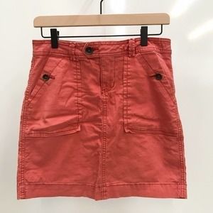 Worn jeans linen skirt size 8/29